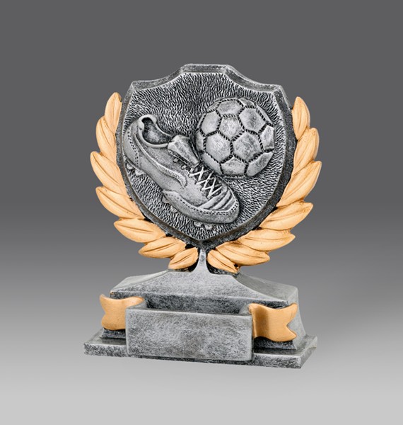 statuetka FG155 pi�ka no�na, h.12 puchary statuetki medale