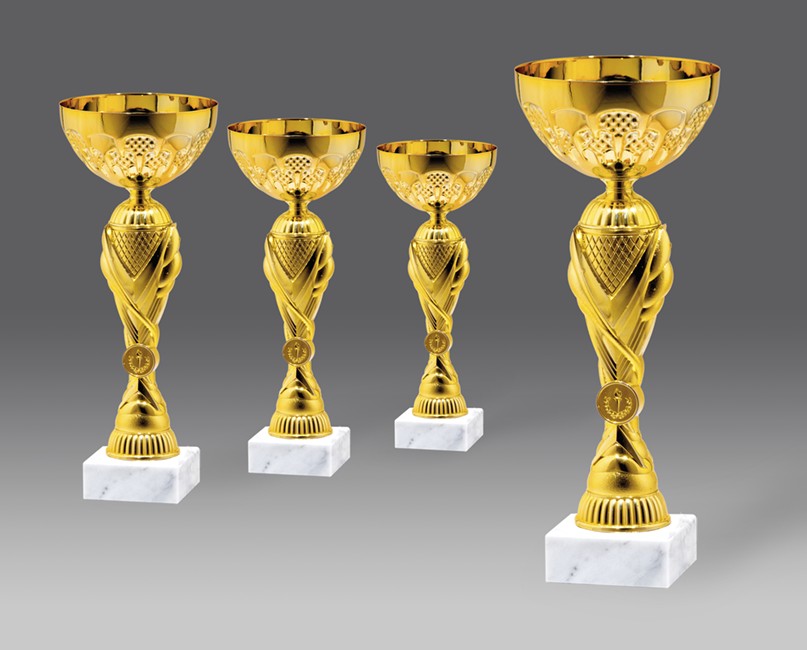 puchar G25405 4, &oslash;14, h.36 puchary statuetki medale