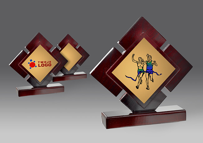 tabliczka metalowa na satuetk� PCS1301 puchary statuetki medale